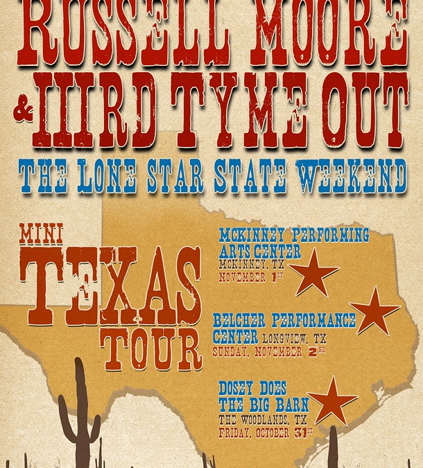 Russell Moore Brings His Music to Home State of Texas this Fall!