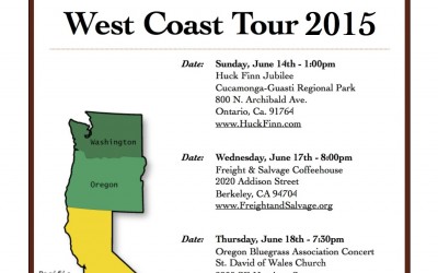West Coast Tour 2015!