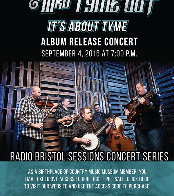 Russell Moore & IIIrd Tyme Out Announce CD Release Event